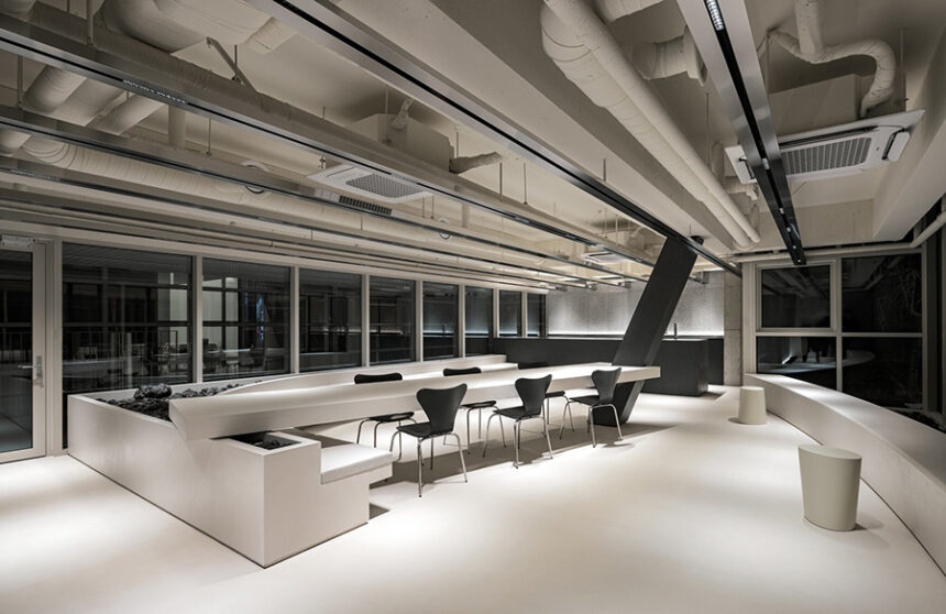 Redefining Office Aesthetics FNC Entertainment Seongsu Office