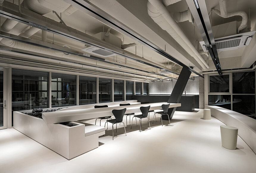 Redefining Office Aesthetics FNC Entertainment Seongsu Office