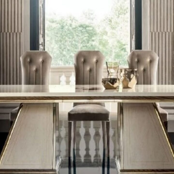 Contemporary Dining Room Furniture: The Diamante Collection