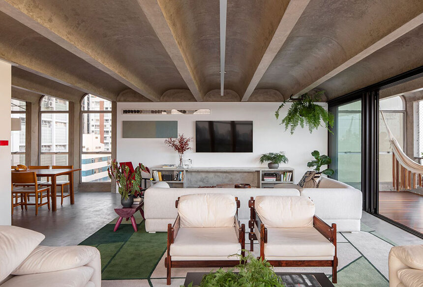 Rediscovering Modernist Splendor: The Arches Apartment