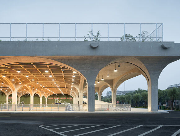 Harmony in Motion: Hexi Indoor Sports Field, Shaoxing University