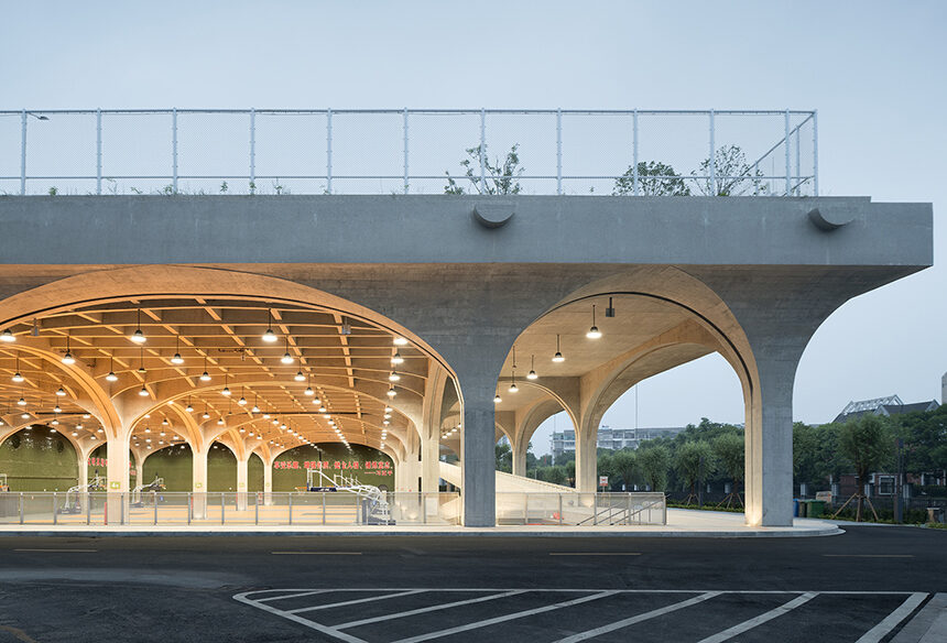 Harmony in Motion: Hexi Indoor Sports Field, Shaoxing University