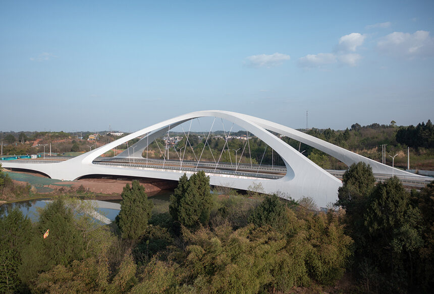 Architectural Marvel Chengdu West First Bridge