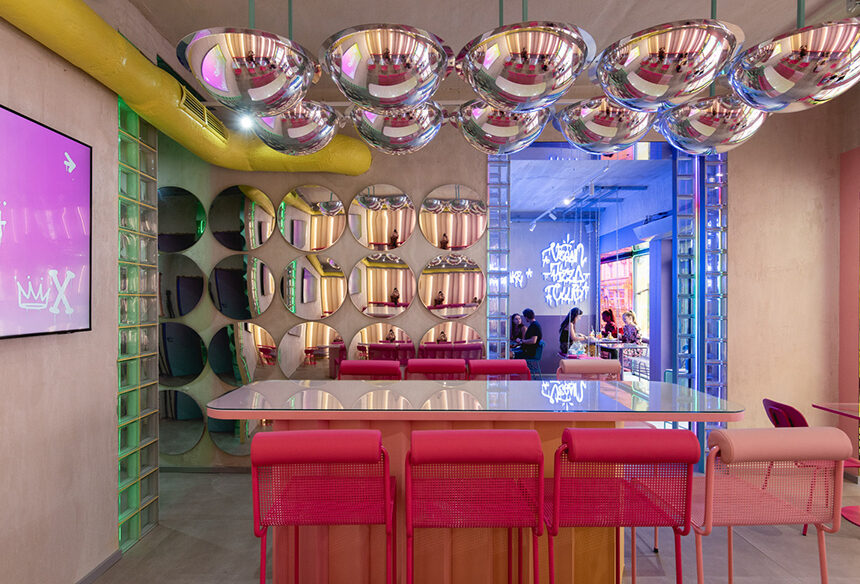 A Blast from the Past: FoodX Poznan Restaurant by mode:lina architekci