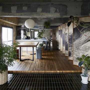 Blending Living and Working: The Fusuma-e House and Office by knof