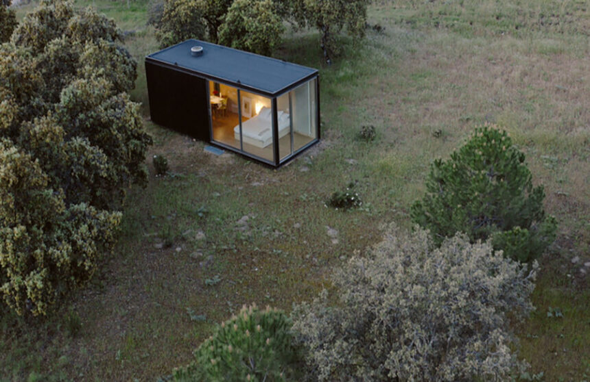 Tranquil Retreat Tini S Cabin in Madrid, Spain