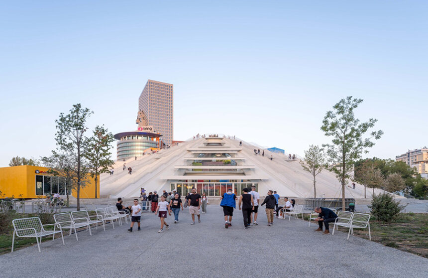 Revitalizing History: Pyramid of Tirana Transformation by MVRDV