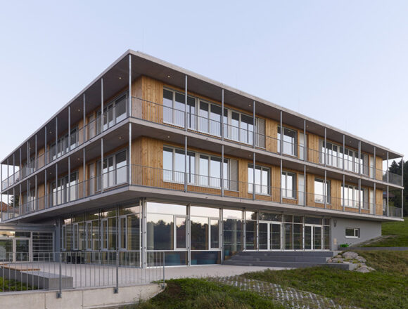 Revitalizing School Landscape: Modern Expansion in Herrischried, Germany